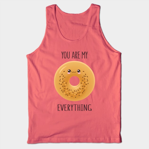 My Everything Bagel Tank Top by AnishaCreations